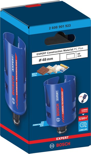 BOSCH Děrovka EXPERT Construction Material Power Change Plus, 48 × 60 mm (2.608.901.923)