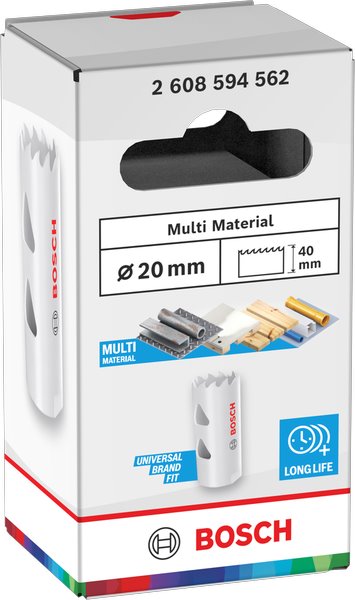 BOSCH Děrovka se závitem Multi Material, 20 × 40 mm (2.608.594.562)