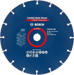 BOSCH EXPERT karbidový multifunkčný kotúč 230 mm, 22,23 mm (2.608.901.682)
