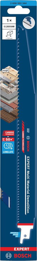 BOSCH EXPERT Multi Material Demolition S1269XHM Pilový list (2.608.902.344)