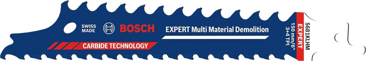 BOSCH EXPERT Multi Material Demolition S681KLHM Pilový list, 10 ks (2.608.901.705)