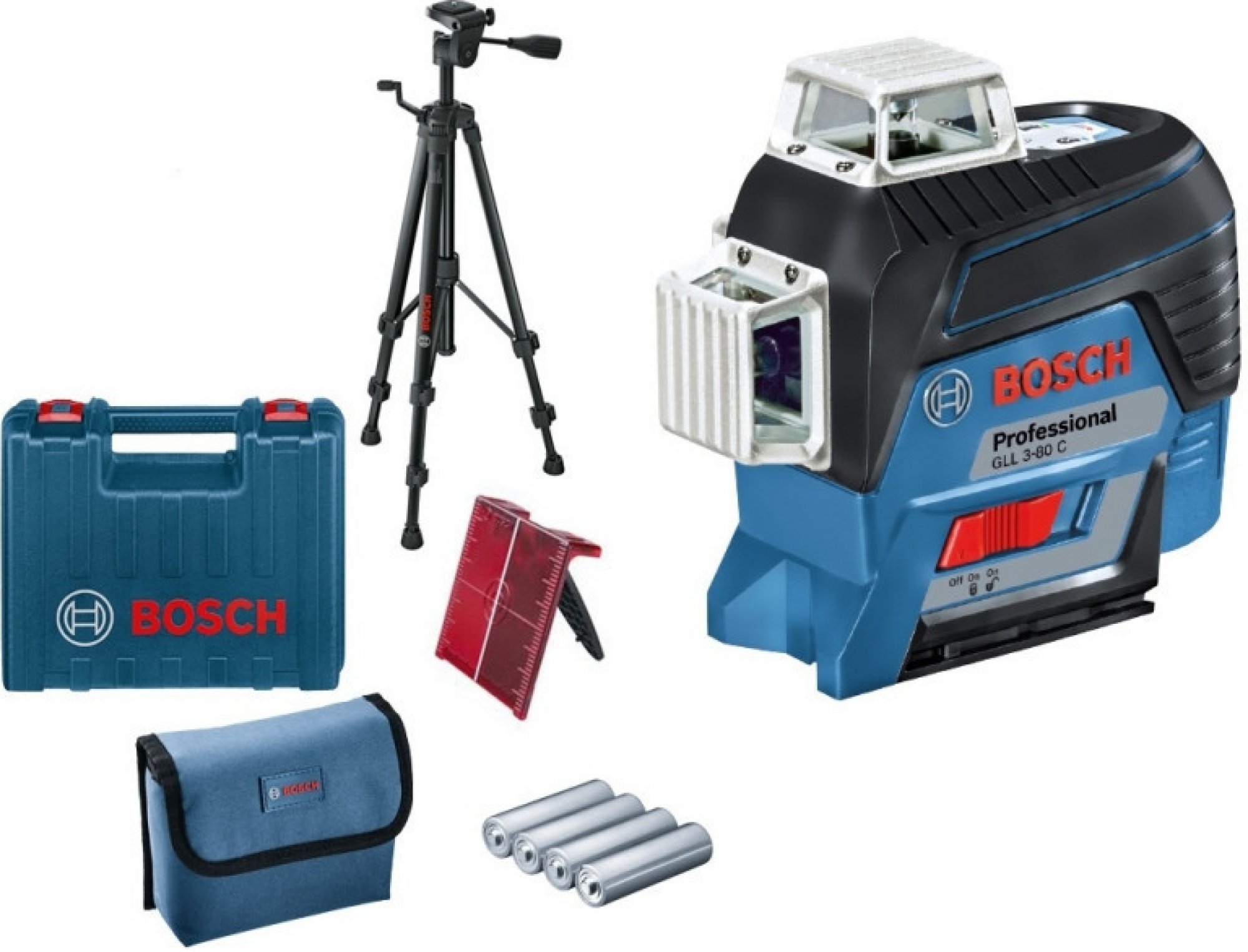 Bosch GLL 3-80 C Professional set (0.601.063.R01)