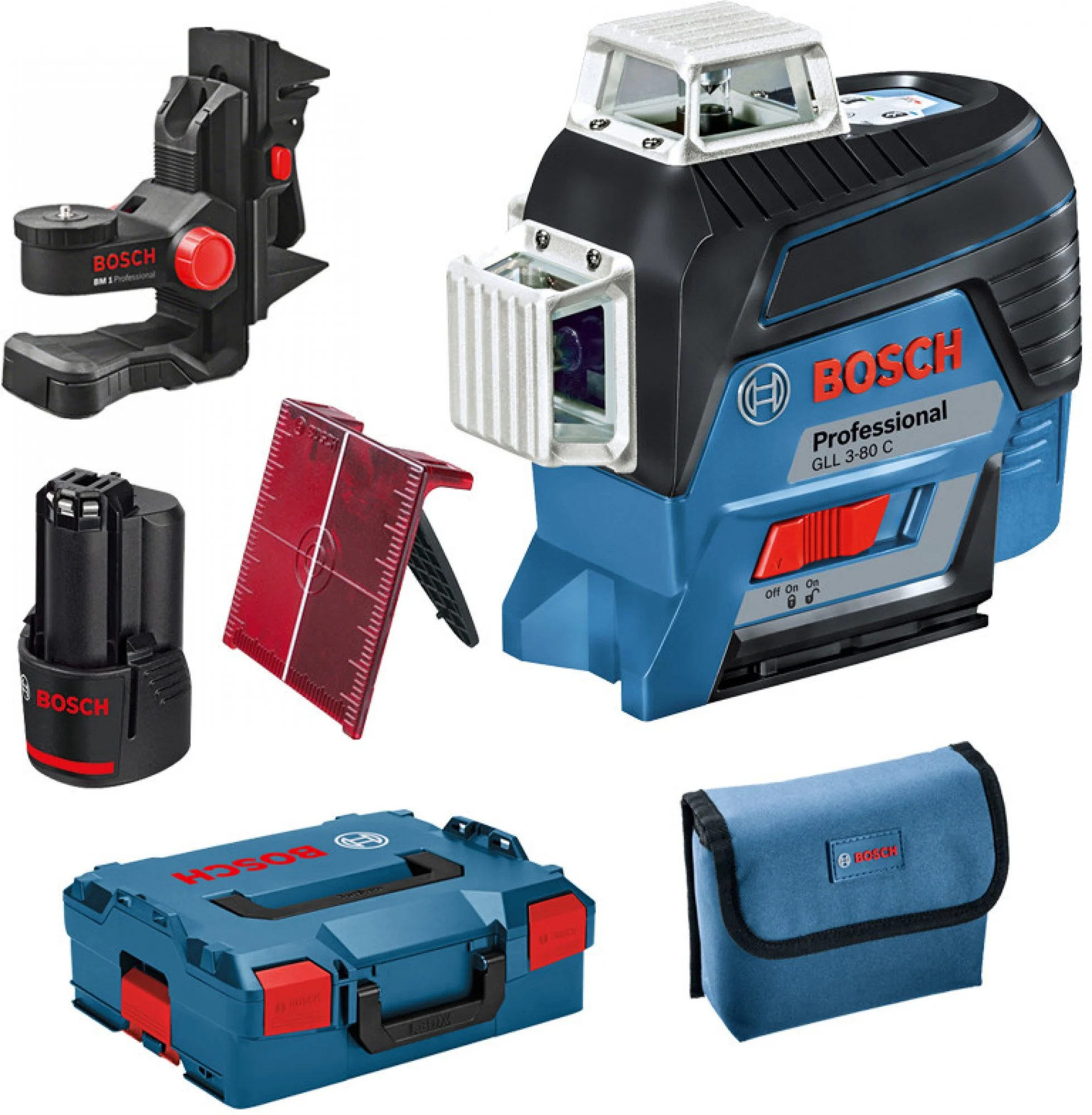 Bosch GLL 3-80 C Professional set (0.601.063.R02)