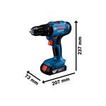 Bosch GSB 183LI+2xGBA 18V 2.0Ah+GAL 18V-20 (0.601.9K9.100)
