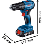 Bosch GSB 185-LI 18V Professional (0.601.9K3.100)