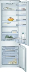 BOSCH KIV38A51 kombiovaná chladnička, 222/63 l, A+, AntiBacteria, LED, vestavná
