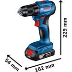 BOSCH Kombinovaná súprava GDX 18V-285 + GSR 185-LI + 2× 2,0 Ah + GAL 18V-20 + kufor (0.601.9N2.123)
