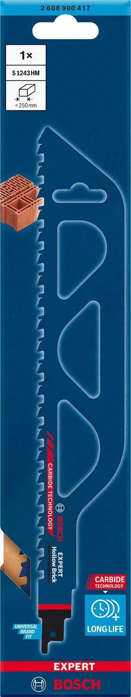 BOSCH List do pily ocasky S 1243 HM EXPERT Hollow Brick, 1 ks (2.608.900.417)
