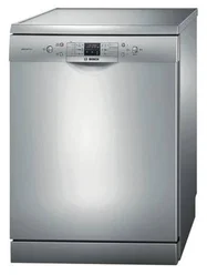 BOSCH myčka nádobí SMS 60M08 EU nerez, třída A, 60 cm, 6 programů, spotřeba 12l, Aqua Stop, ActiveWater, displej