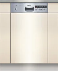 BOSCH myčka nádobí SRI45T35EU, 11 l, A, AquaStop, 5 teplot, auto 3in1, VarioSpeed, nerez, vestavná