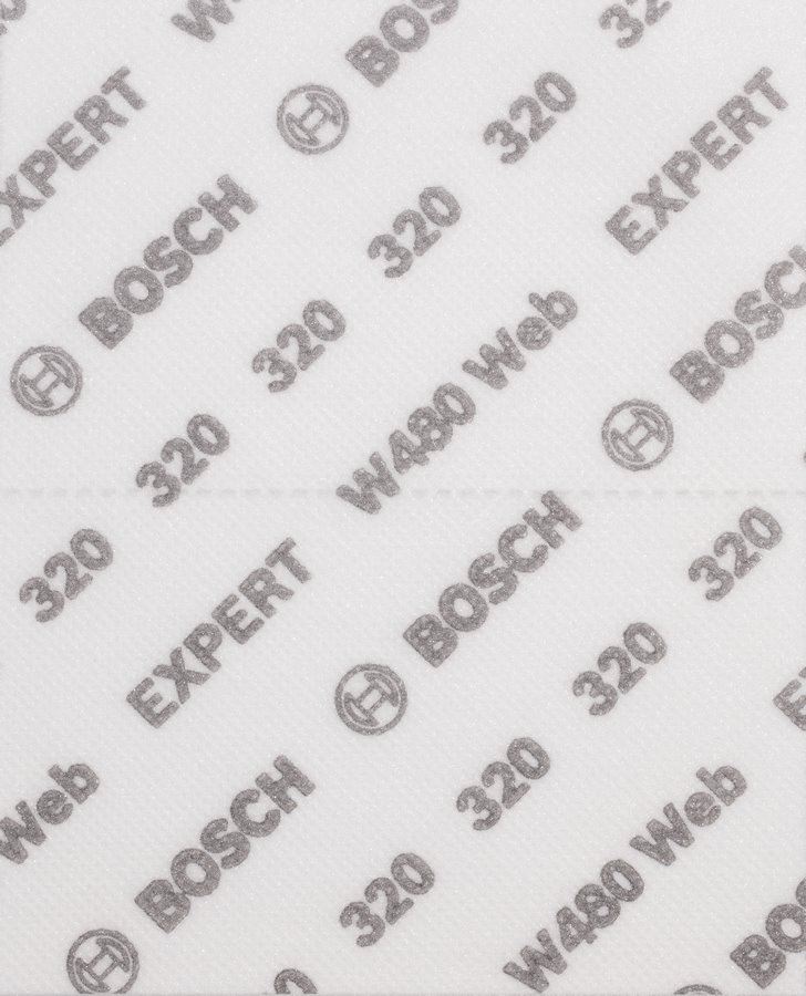 BOSCH Oboustranné flexibilní brusivo Expert W480 web, G320, 2ks (2.608.902.384)