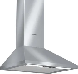 BOSCH odsavač par DWW061451, komínový, 53 dB, 60 cm, odv.+cirkulace, 3 stupně, nerez