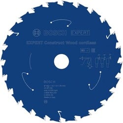 BOSCH Pilový kotúč EXPERT Construct Wood akumulátorový, 165 × 1,6/1 × 20 mm, T24 (2.608.902.210)