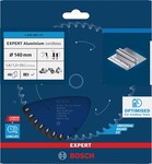 BOSCH Pilový kotúč EXPERT Hliníkový akumulátorový pre kotúčovú pílu, 140 × 1,8/1,3 × 20 mm, T48 (2.608.902.117)