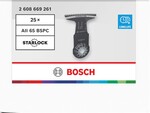 BOSCH pílový kotúč na drevo AII 65 BSPC, Starlock, 65 - 40 mm (2.608.669.261)