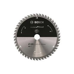BOSCH pílový kotúč PRO Wood cordless pre akumulátorovú okružnú pílu, 165 × 1,5 × 20 mm, T48 (2.608.837.687)