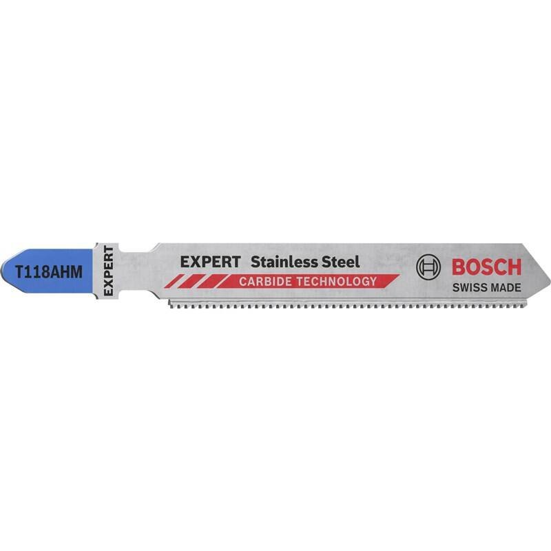 BOSCH Pílový list pre priamočiare píly EXPERT z nehrdzavejúcej ocele T118AHM, 2 ks (2.608.901.709)