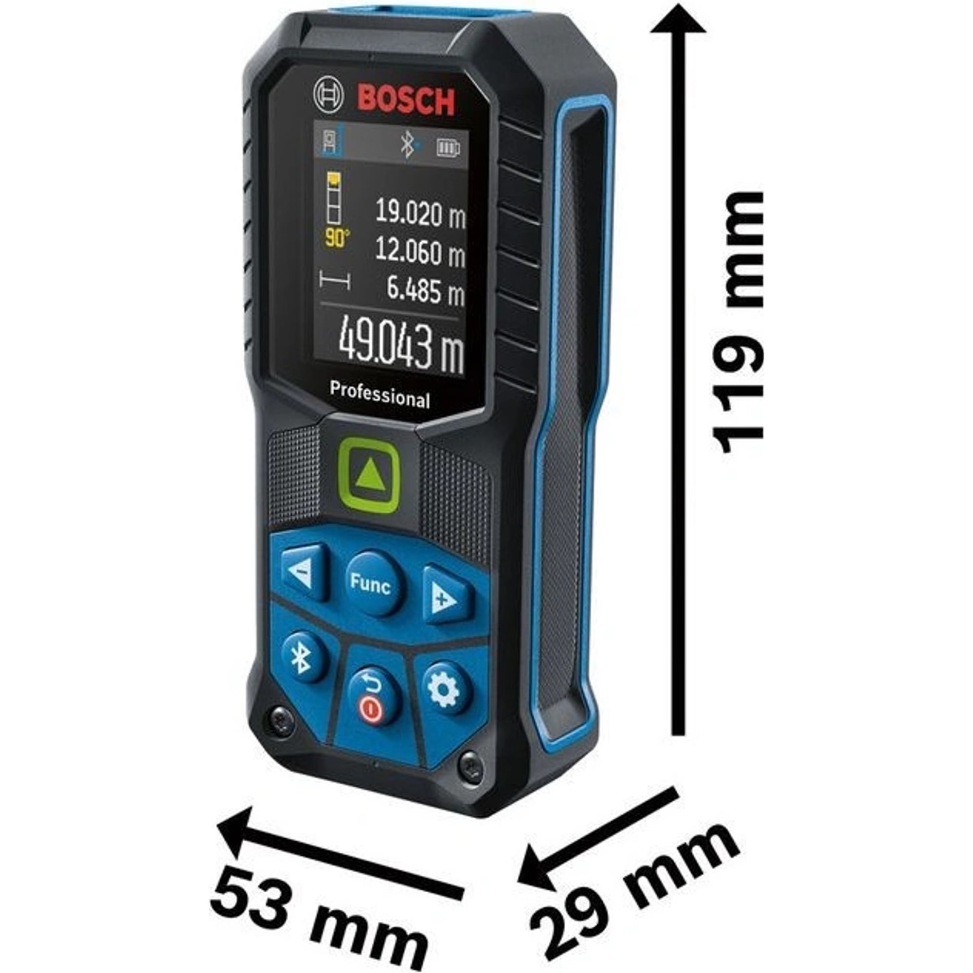 BOSCH PRO GLM 50-27 CG Laserový měřič vzdálenosti (0.601.072.U00)