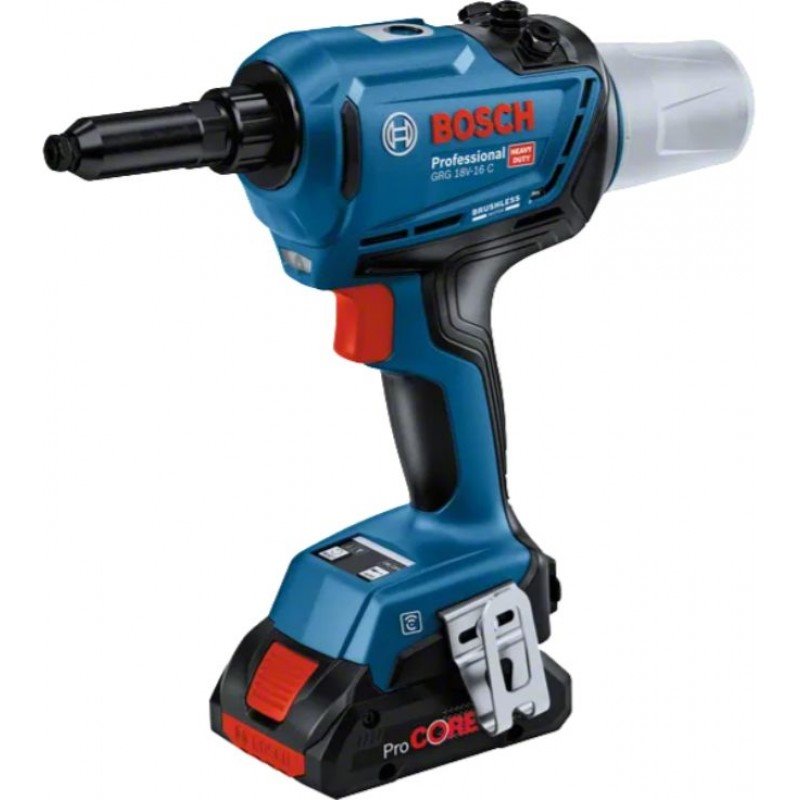 BOSCH PRO GRG 18V-16 C Akumulátorová nýtovací pistole (0.601.9K5.020)