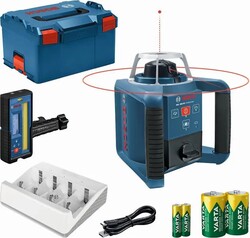 BOSCH PRO GRL 300 HV + LR 45 v L-BOXX Rotačný laser (0.601.061.506)