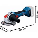 BOSCH PRO GWX 18V-8 Uhlová brúska s X-LOCK (0.601.9N9.100)