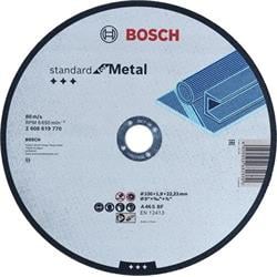 BOSCH Rovný rezný kotúč Standard pre kov 230 mm, 22,23 mm (2.608.619.770)