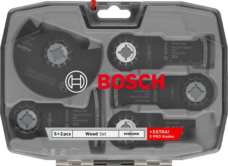 BOSCH Sada pilových listů na dřevo, 7 ks (2.608.669.098)