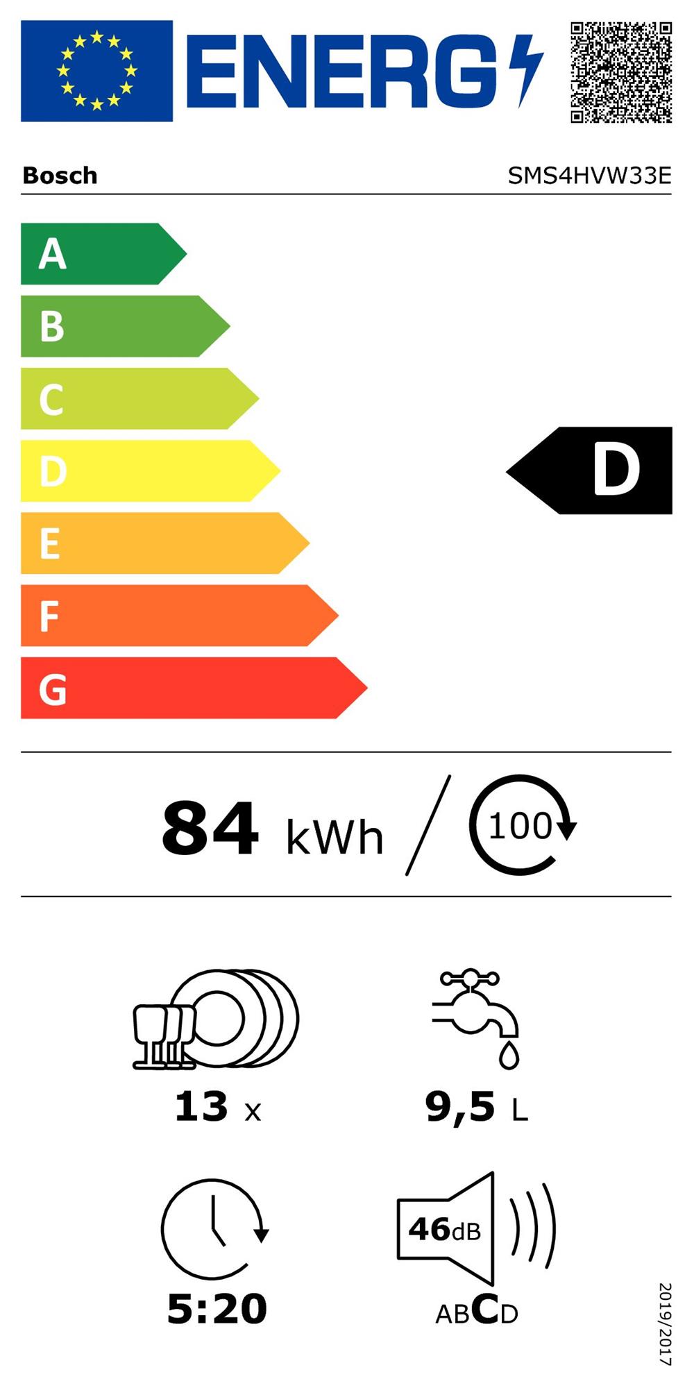 Bosch SMS4HVW33E