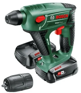 Bosch Uneo Maxx 18 Li + skľučovadlo, 2x2,5 Ah (0.603.952.327)