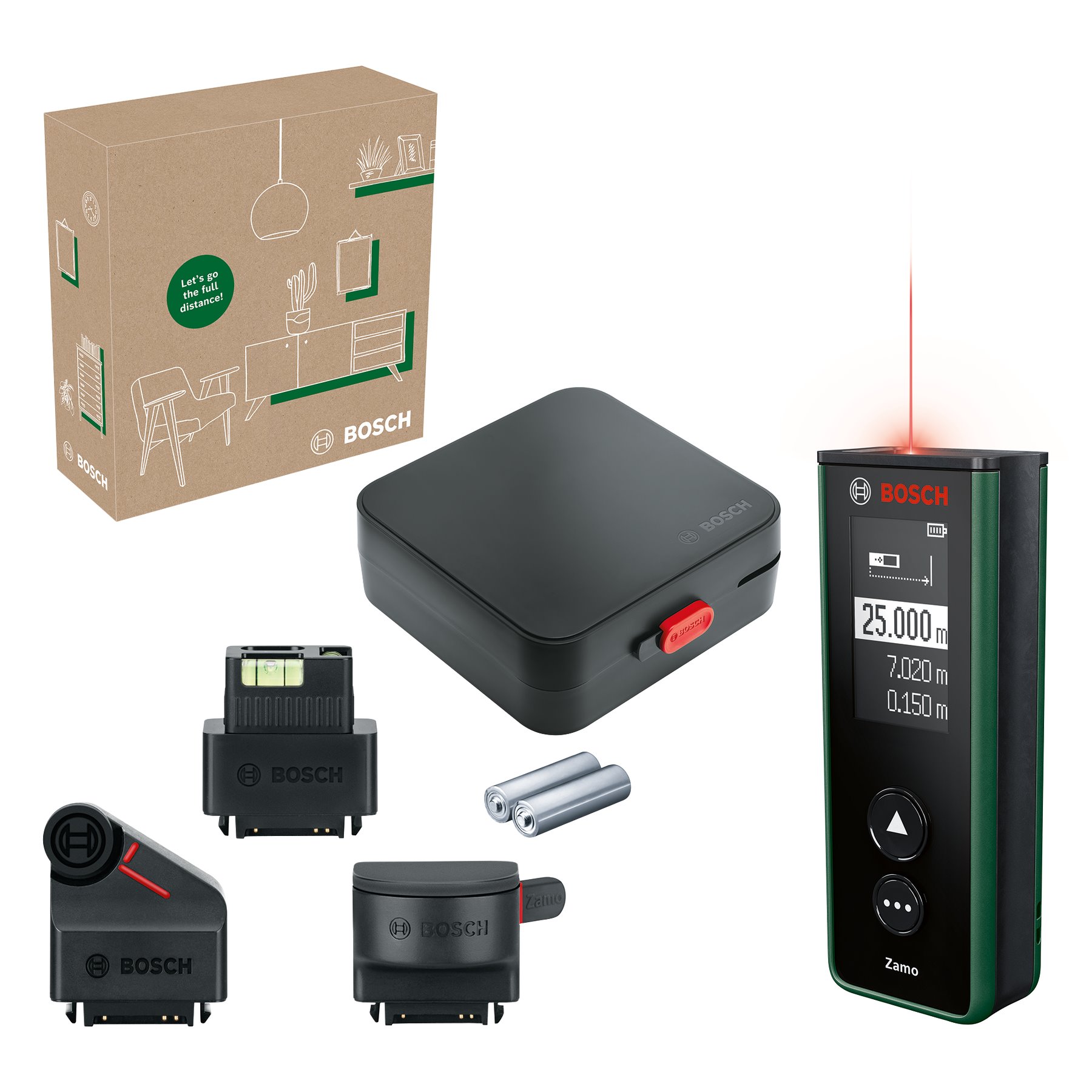 Bosch Zamo IV set Digitálny laserový diaľkomer (0.603.672.9Z1)