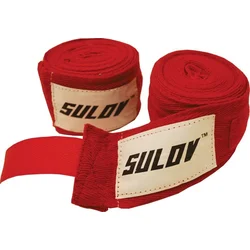 Box bandáž SULOV bavlna 3m, 2ks, červená