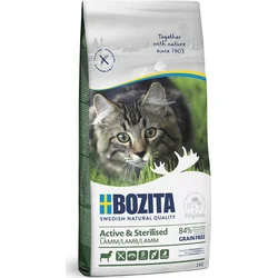 Bozita Cat Active & Sterilised Lamb GF 2 kg granule pro kastrované kočky