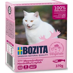 Bozita Cat kousky v želé s langustou, tetrapak kapsička 370 g