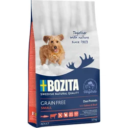 Bozita Dog Small Salmon & Beef GF 3,5kg granule pro psy