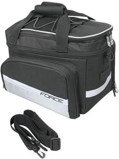 brašňa na nosič FORCE LARGE, čierna 20 l 896374