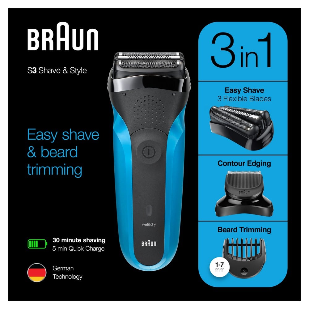 Braun Series 3 Shave&Style 310BT