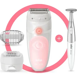 Braun Silk-épil 5 5-820 Flamingo BONUS! Swarovski náramek jako dárek !! - Dámské holení
