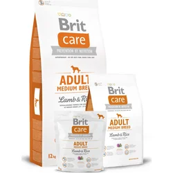 BRIT Care Adult Medium Breed Lamb & Rice, granule pro psy, 12kg