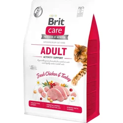 Brit Care Cat Grain-Free Adult Activity Support, 0,4kg granule pro kočky