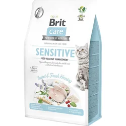 Brit Care Cat Grain-Free Insect. Food Allergy Management, 0,4kg granule pro kočky