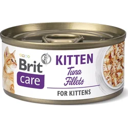 Brit Care Cat Kitten. Tuna Fillets 70g (fillets) konzervy pro koťata