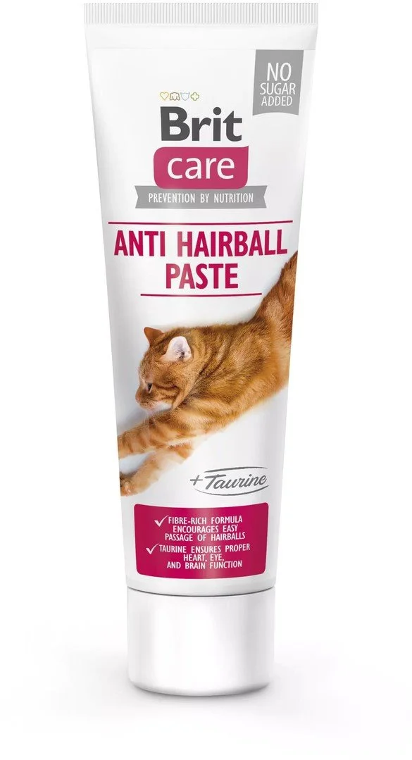 Brit Care Cat Paste Antihairball with Taurine 100g pasty pro kočky
