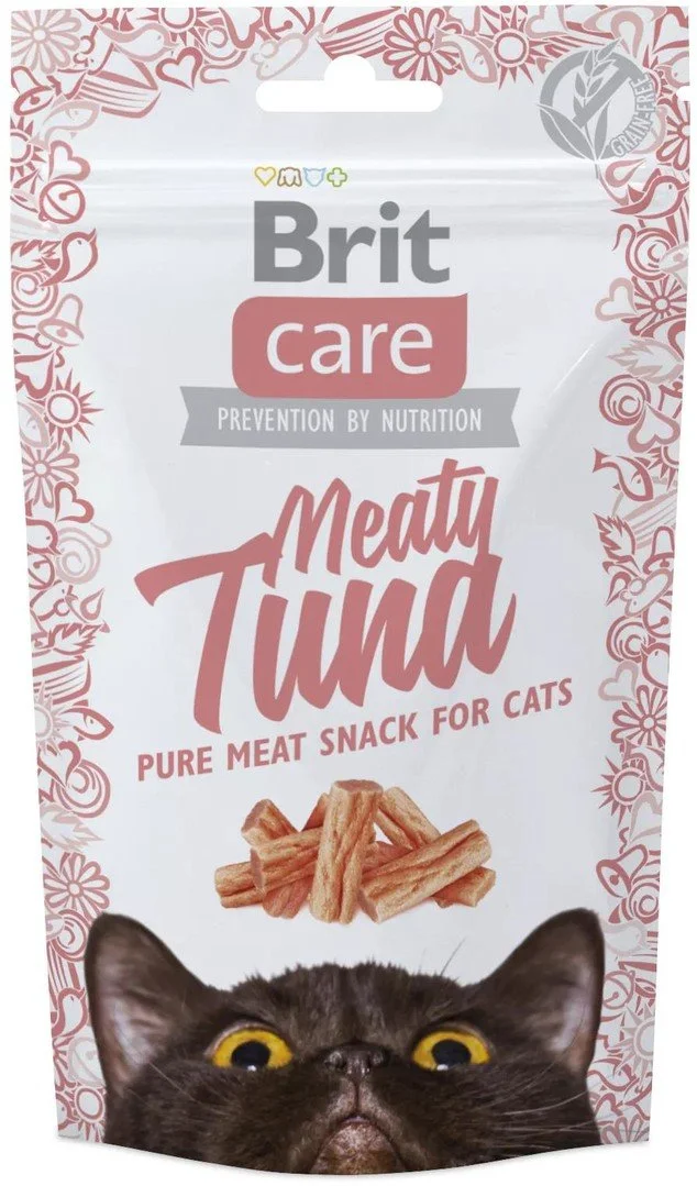 Brit Care Cat Snack Meaty Tuna 50g (EU) pamlsky pro kočky