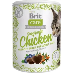 Brit Care Cat Snack Superfruits Chicken 100g pochúťky pre mačky
