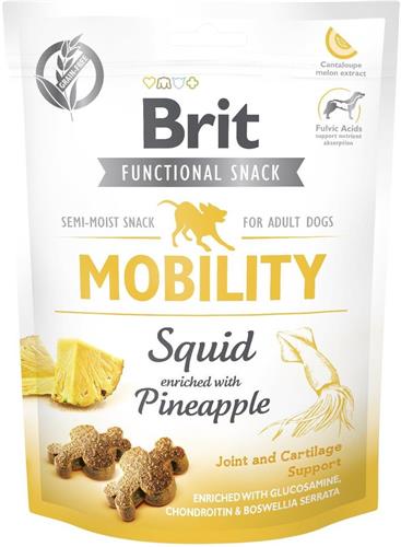 Brit Care Dog Functional Snack Mobility Squid 150g pamlsky pro psy