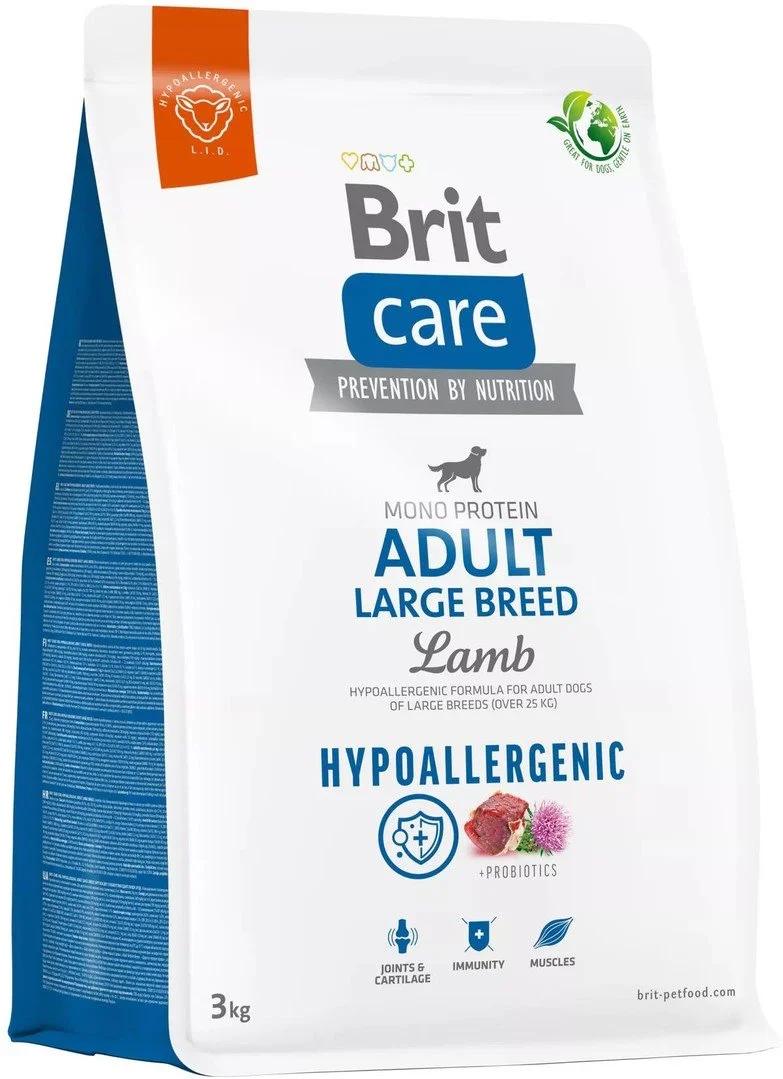 Brit Care Dog Hypoallergenic Adult Large Breed, 3kg granule pro psy