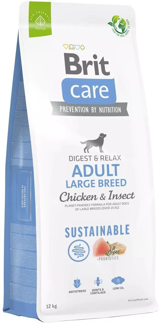 Brit Care Dog Sustainable Adult Large Breed, 12 kg granúl pre psy