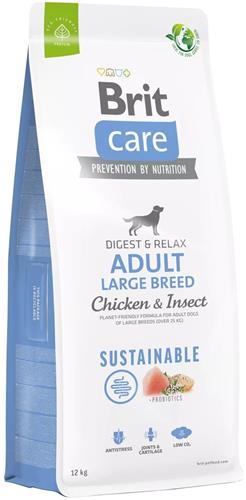 Brit Care Dog Sustainable Adult Large Breed, 12kg granule pro psy