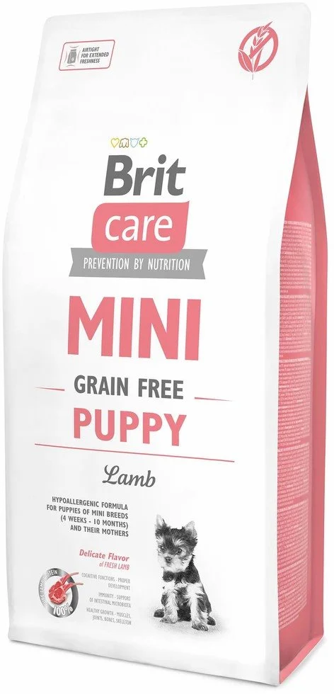 Brit Care Mini Grain Free Puppy Lamb 7kg granule pre šteňatá