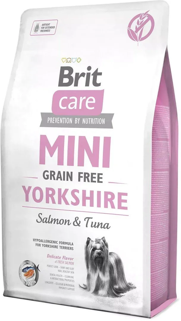 Brit Care Mini Grain Free Yorkshire 2kg granúl pre psy